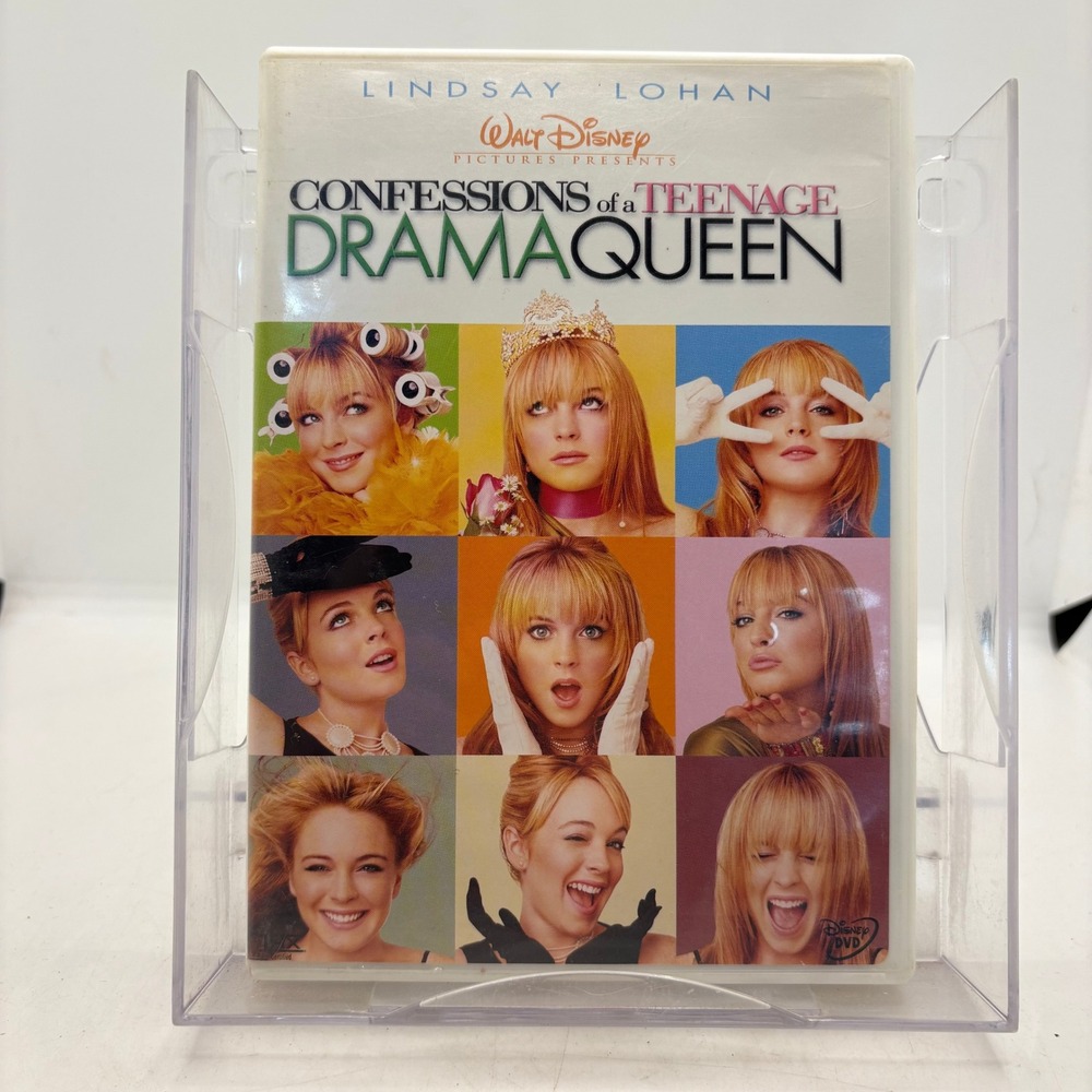 Confessions of a Teenage Drama Queen DVD Lindsay Lohan Walt Disney Y2K 2004